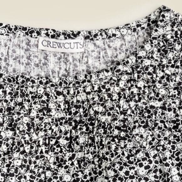 J. Crew Crewcuts floral smocked poplin top - Picture 5 of 9